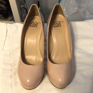 Pink nude heels